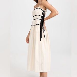 Ciao Lucia Elettra dress in cream and black